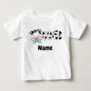 Bauernhof 1. Geburtstag, Custom Baby Cow ein Gebur T-shirt