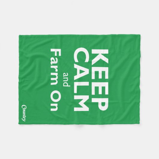 Bauernhof an fleecedecke (Vorderseite (Horizontal))