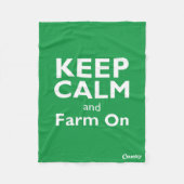 Bauernhof an fleecedecke (Vorderseite)