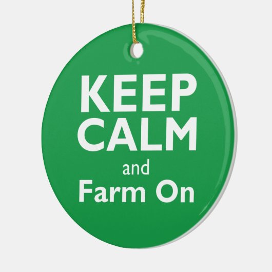 Bauernhof an keramikornament (Links)