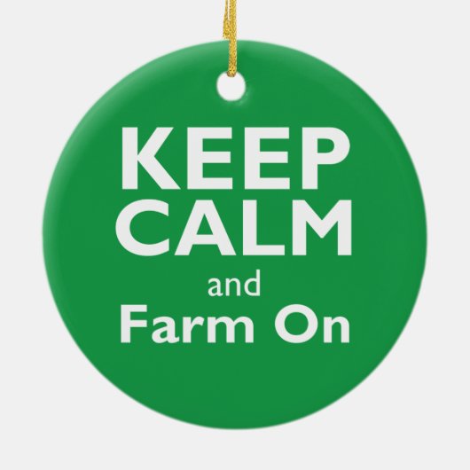 Bauernhof an keramikornament (Hinten)