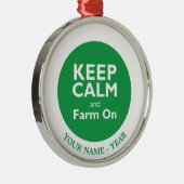 Bauernhof an silbernes ornament (Rechts)