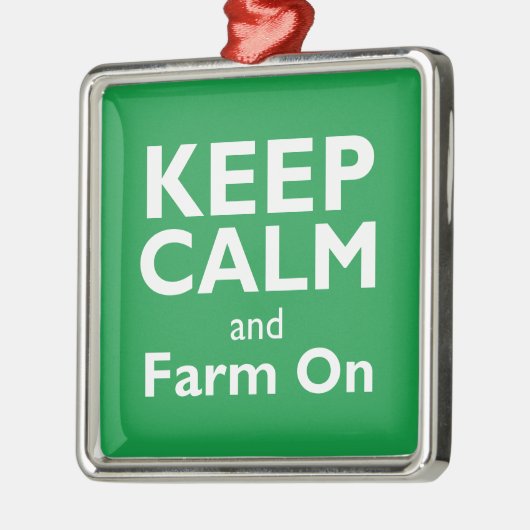 Bauernhof an silbernes ornament (Links)