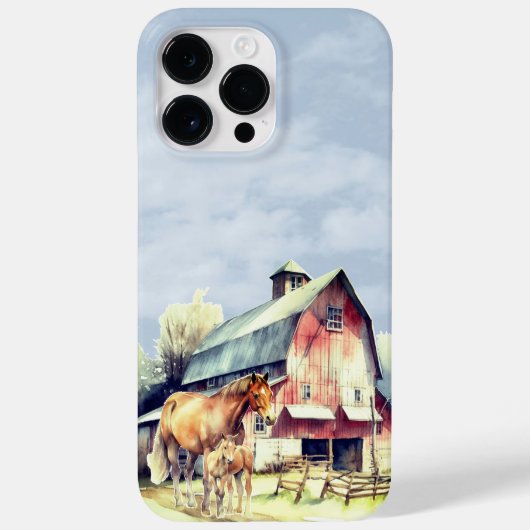 Bauernhof - Apple iPhone 14 Pro Max Fall Case-Mate iPhone Hülle (Rückseite)