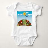 Bauernhof Baby Strampler (Vorderseite)