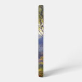 Bauernhof/Bach/Holz/Malerei Samsung Galaxy Hülle (Linke Seite)