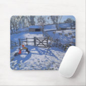 Bauernhof bei Elton nahe Rowsley 2008 Mousepad (Mit Mouse)