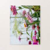 Bauernhof Blume Sommergarten Spaß Puzzle (Vertikal)