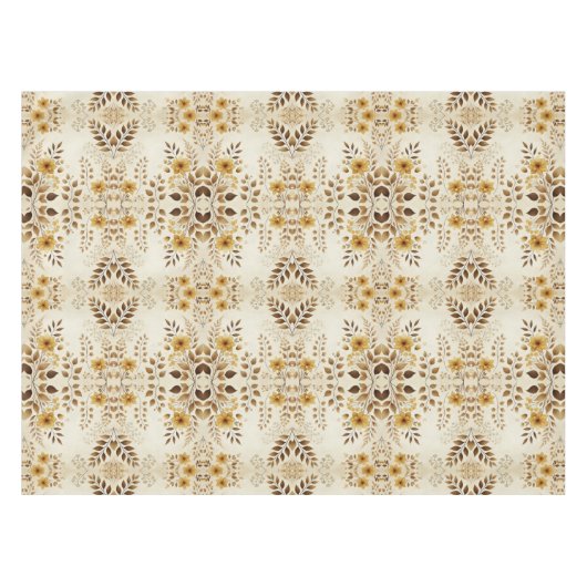 Bauernhof Blumenmuster Tischdecke (Vorderseite (Horizontal))