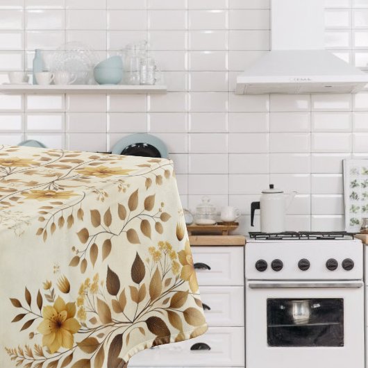 Bauernhof Blumenmuster Tischdecke