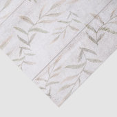 Bauernhof Botanisches Weißholz Rosa Rustikale Blät Seidenpapier (Ausschnitt)