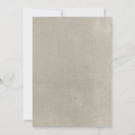 Bauernhof-Brautparty-Einladungen Einladung (Rückseite)