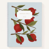 Bauernhof Citrus Pomegranate Zweigstelle Rezept Bu Notizblock (Vorderseite)