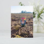 Bauernhof Dankeskarte (Stehend Vorderseite)