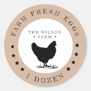Bauernhof die besten Sterne Egg Karton Sticker