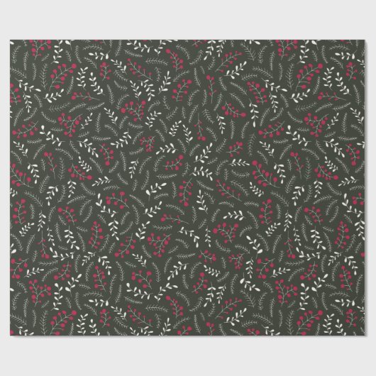 Bauernhof dunkle Kiefer rustikale Laubbaumstruktur Geschenkpapier (Flach)