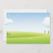 Bauernhof Einladung Land Barnyard Party (Rückseite)