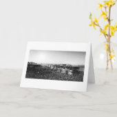 Bauernhof-Feld-Beileids-Karte Karte (Gelbe Blume)