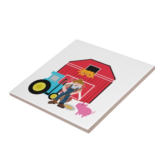 Bauernhof Fliese (Seite)