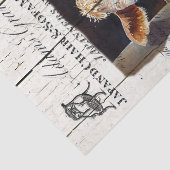 Bauernhof Floral Hereford Kühe Seidenpapier (Detail)