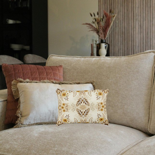 Bauernhof Floral Lumbar Dekokissen (Von Creator hochgeladen)