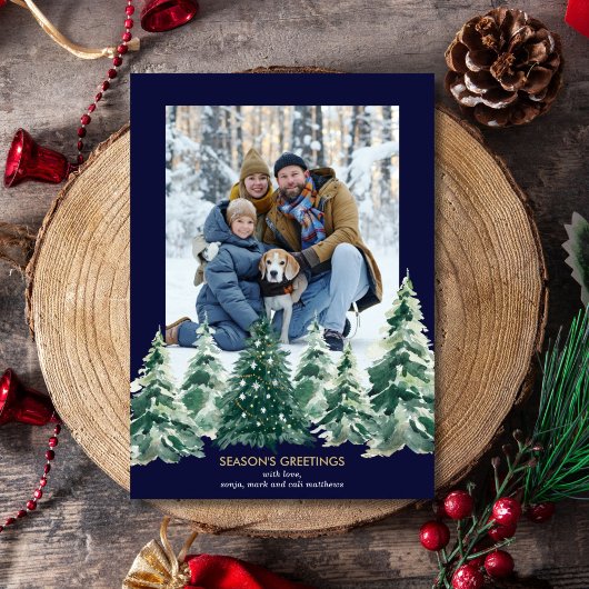 Bauernhof Foto Ferienkarte Feiertagskarte