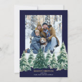 Bauernhof Foto Ferienkarte Feiertagskarte (Vorderseite)