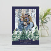 Bauernhof Foto Ferienkarte Feiertagskarte (Stehend Vorderseite)