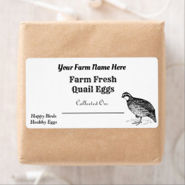 Bauernhof Fresh Bob White Quail Eggs White Carton