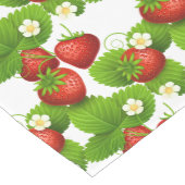 Bauernhof Fresh Erdbeeren Mittelgroßer Tischläufer (Ecke)