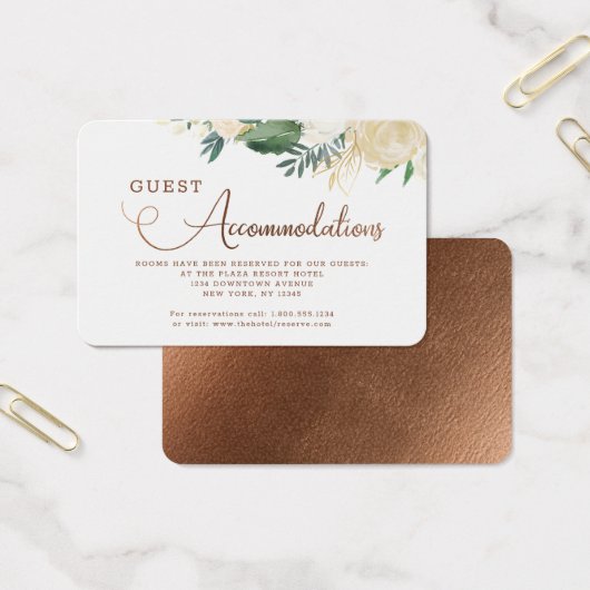 Bauernhof Fresh Guest Accommodation Insert Card (Büro)