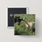 Bauernhof-Freunde Button (Vorne & Hinten)