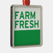 Bauernhof frisch ornament aus metall (Rechts)