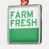 Bauernhof frisch ornament aus metall (Links)