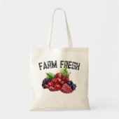 Bauernhof Frische Berries Tote Tasche (Vorne)