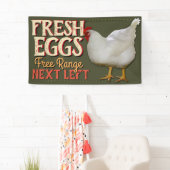 Bauernhof-frische Eier für Banner (Insitu)