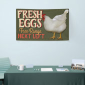 Bauernhof-frische Eier für Banner (Messeveranstaltung)