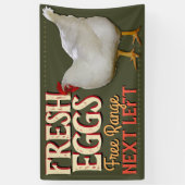 Bauernhof-frische Eier für Banner (Vertikal)