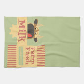 Bauernhof Frische Milch Kuh Küchentuch (Horizontal)