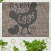 Bauernhof Frische Personalisierte Küche Geschirrtuch (Gefaltet)