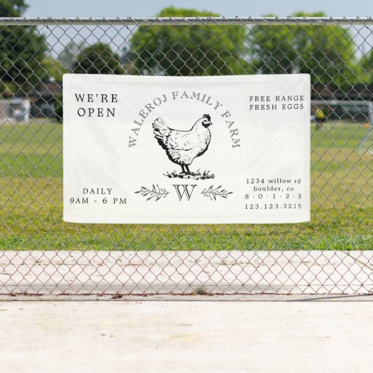 Bauernhof Frische Produkte Frische Banner (Insitu)