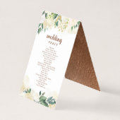 Bauernhof Frische rustikale Landfeier Programm (Rückseite)