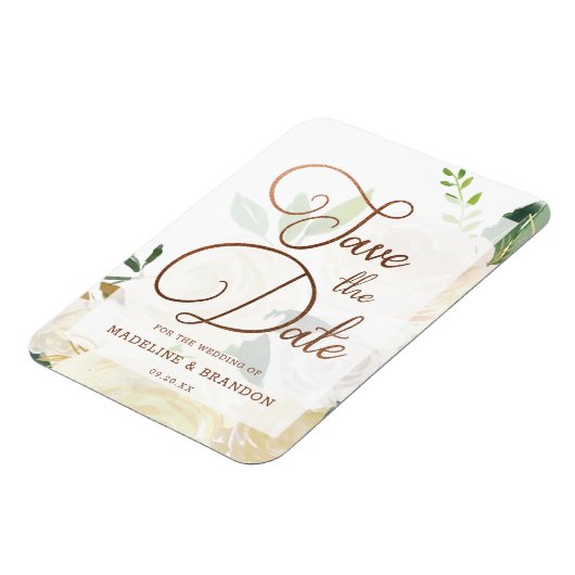 Bauernhof Frische Rustikale Landschaft Save the Da Magnet (Linke Seite)