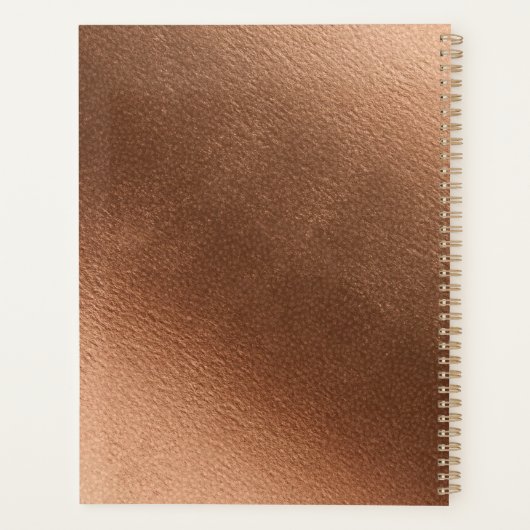 Bauernhof Frische rustikale Landschaftspläne Hochz Planer (Rückseite)