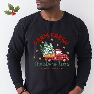Bauernhof Frische Weihnachtsbaumen T-Shirt
