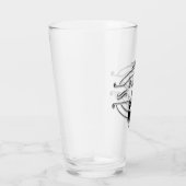 Bauernhof-frisches Milch-Trinkglas Glas (Rechts)