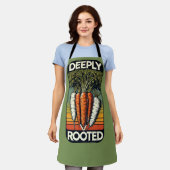 Bauernhof für Root-Gemüse Schürze (Getragen)