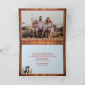 Bauernhof Geburtstag Gruß mit Foto Inside Karte (Innenseite)