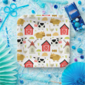 Bauernhof GeburtstagsBaby-Dusche Pappteller (Party)