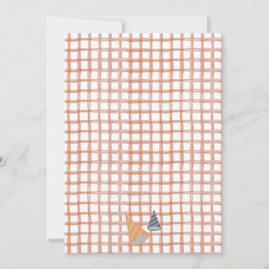 Bauernhof Geburtstagskraktor Einladung (Rückseite)